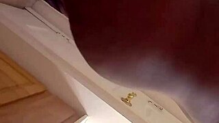 look at my ass mirror selfie while i cum hard solo