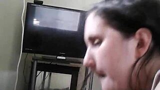 white girl gags on huge black cock deep