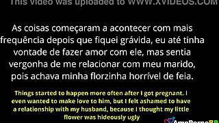 brazilian cuckquean milf watches husband fuck her friend