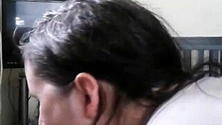 white girl gags on huge black cock deep