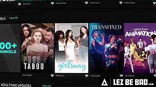 wanna see charlotte sins drill river lynn's pussy and ass raw with strapon after lingerie photoshoot?