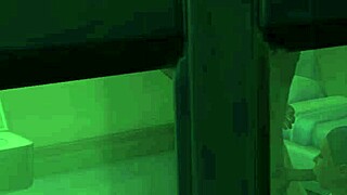 inmate spies on ebony co deepthroating young inmate's dick voyeur caught lucky dwarf watching old young action