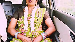 Indian Aunty Pounds Boy with Intense Dirty Telugu Talks