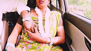 Indian Aunty Pounds Boy with Intense Dirty Telugu Talks