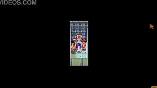 abigail sneaks off for a quick saloon bathroom break in xtardew valley girls mod