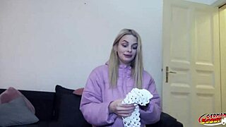 german scout picks up big natural saggy tits nurse naomi for rough hospital fuck and facial