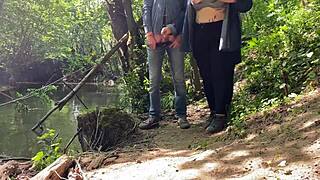 ever wonder how a mature mother-in-law gives an amazing handjob to her horny son-in-law?