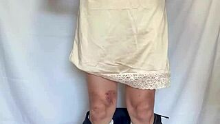 Chu-bo, your seifuku ass stuffed with sexy lingerie anal plug?