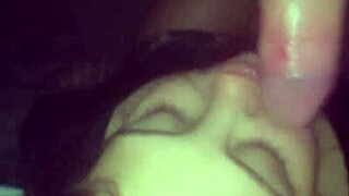 Cape town slut sucks massive black cock homemade