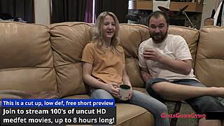 Stacy Shepard's First Gyno Exam Spreads Shaved Pussy Closeup!