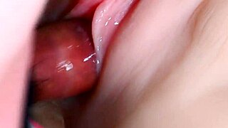 her lubed vagina craves double anal toy penetration so bad