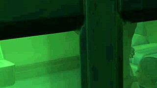 inmate spies on ebony co deepthroating young inmate's dick voyeur caught lucky dwarf watching old young action