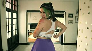 damn this latina storm delights with hot orgasm doses