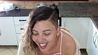 hey stepdad, you ripped my clothes to lick this mature ass and natural tits?!