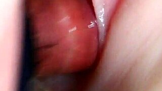 her lubed vagina craves double anal toy penetration so bad