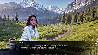 lets dive into dirty brunette fantasies with big tits cumshot pounding