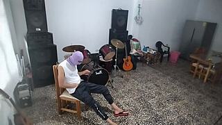 My Best Friend Secretly Masturbates as Perverted Urge Takes Over Music Room