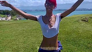 barefoot braless latina flashes nips upskirts downblouses everywhere 😍👀🔥