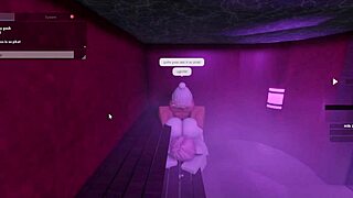 a hot lady with monster cock pounds me deep in the sauna