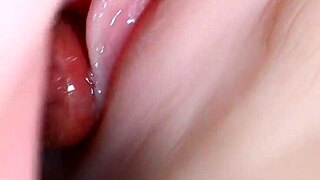 her lubed vagina craves double anal toy penetration so bad