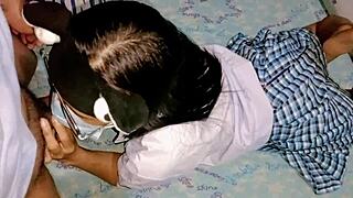 ever wonder what happens when i secretly fuck my classmate deepthroat in the garage?!!