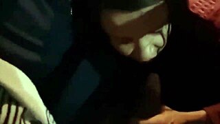 juicy latina milf pornstar fingers swollen big clit pussy before interracial assfucking in outdoor car