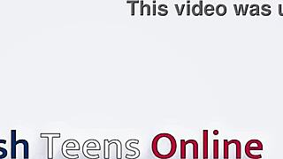 Gorgeous redhead teen fingers big tits to orgasm 😍💦