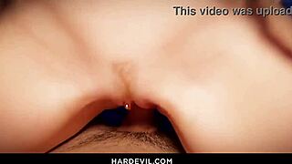 pov night with fake titted scarlet chase pounding anal in lingerie