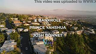 Ever wonder how a quickie threeway turns sloppy with big black cocks pounding tight holes in bed?