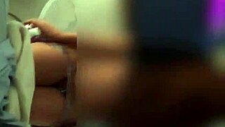 Petite mexican sucks huge cock rides and swallows cum