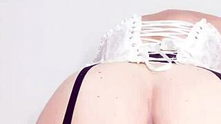 stepmom masturbates her juicy ass for stepson now