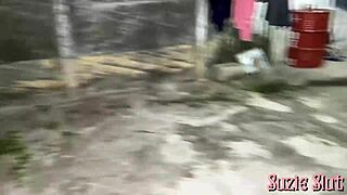 Suzie Slut Takes Mano Meck's BBC Anal Outdoors