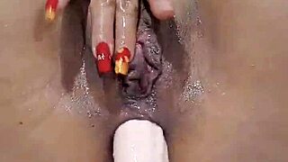 hot blonde masturbates pussy cums for cam