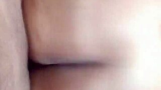 girl sits on black cock grooving to funk beats