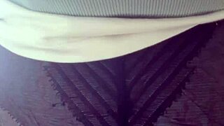 elza kom slips into nylon tights and dives deep into her fetish cravings