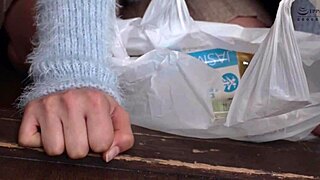 curvy cute japanese stepsister with small natural tits gets fucked hard by brother in bedroom