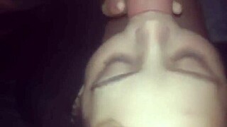 Cape town slut sucks massive black cock homemade