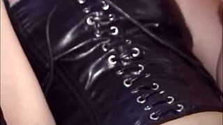 young housewife hosts home party with toys squirting in full hd corset masked blindfold reality fun