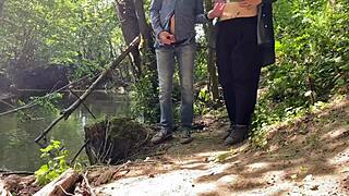 ever wonder how a mature mother-in-law gives an amazing handjob to her horny son-in-law?