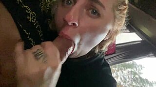 wtf, ticket guy makes me deepthroat his cock on bus?