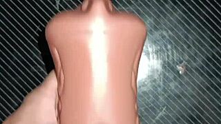 Lipsy GOES HARD with intense ANAL DILDO fuck then SUCKS toy from ass to mouth CLOSE-UP