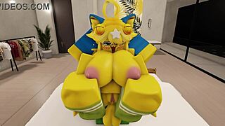 furry couple explores anal in modern roblox house