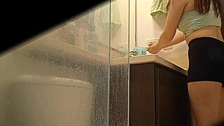 caught my argentinian stepsis peeing upskirt with hidden cam spying