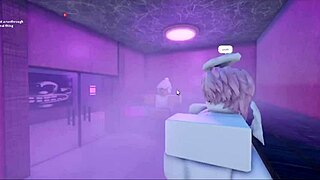 a hot lady with monster cock pounds me deep in the sauna