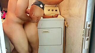 calvohot70 bangs daughter-in-law while dad cooks nearby