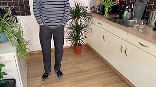 mother-in-law's pussy squirts warm natural champagne feels amazing