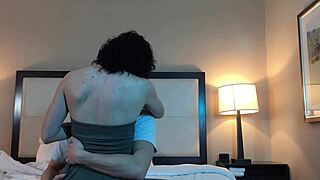 PETITE 18+ TATTOOED BABE KISSES WILDLY!