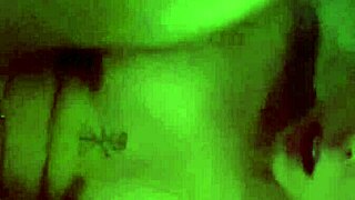 cumming deep in neighbor's pink ass as her wet pussy drools pov