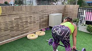 neighbor john smith loves pounding my big latina ass doggystyle in his apartment