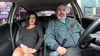 Pamela Rodrigues sweet voice MILF anal creampie car ride bareback